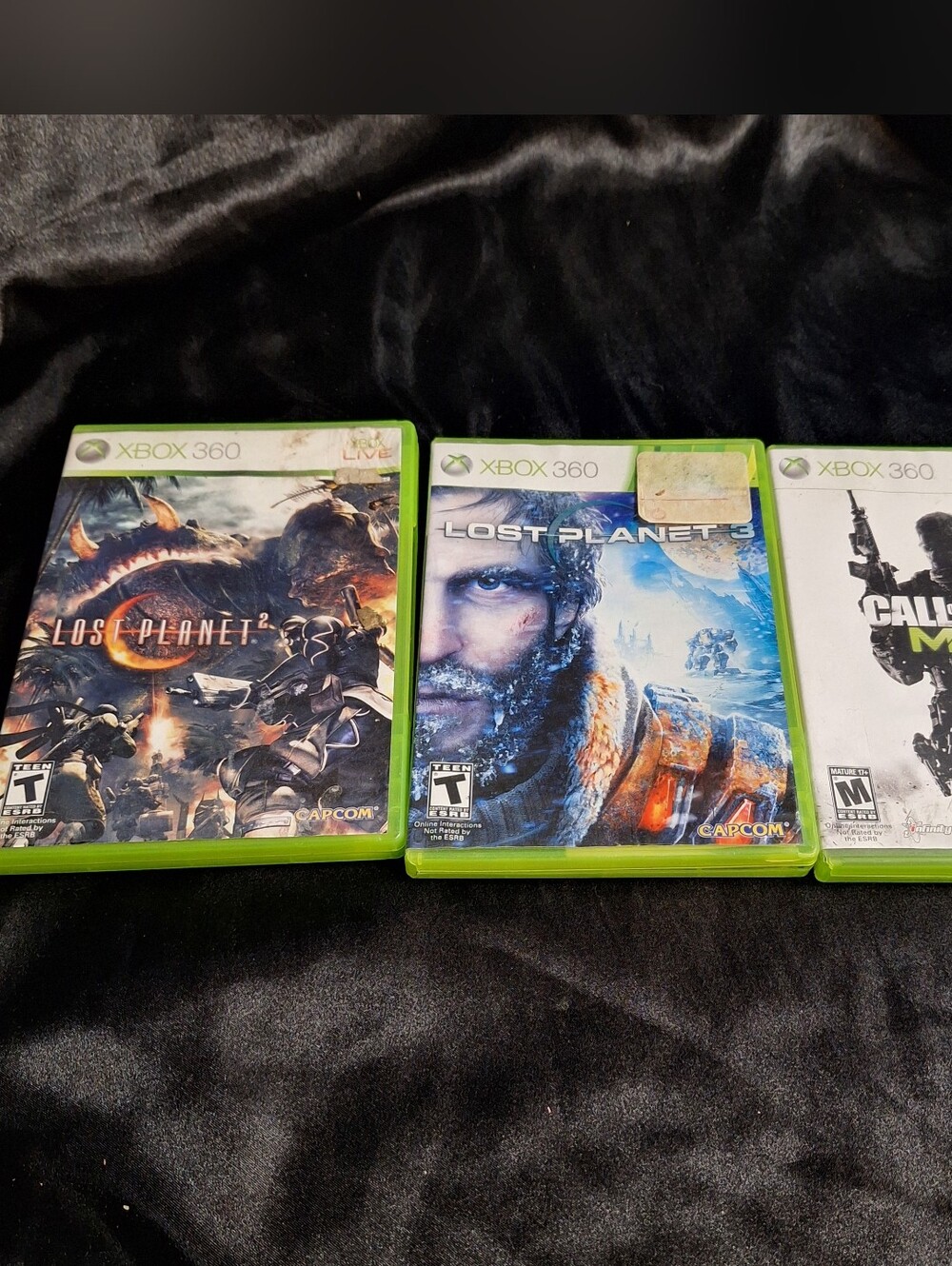 X Box 360 Video Games~Lost Planet 2~Lost Planet 3~Call Of Duty MW3